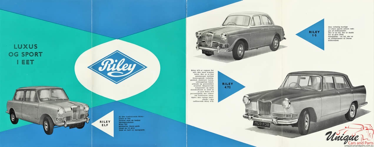 1961 Riley Brochure Page 5
